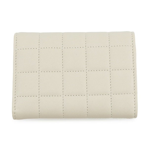 サンローランパリ 三つ折り財布 カサンドラ マテラッセ カレ コンパクト ウォレット ラムスキン 800763 SAINT LAURENT PARIS