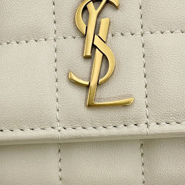 サンローランパリ 三つ折り財布 カサンドラ マテラッセ カレ コンパクト ウォレット ラムスキン 800763 SAINT LAURENT PARIS