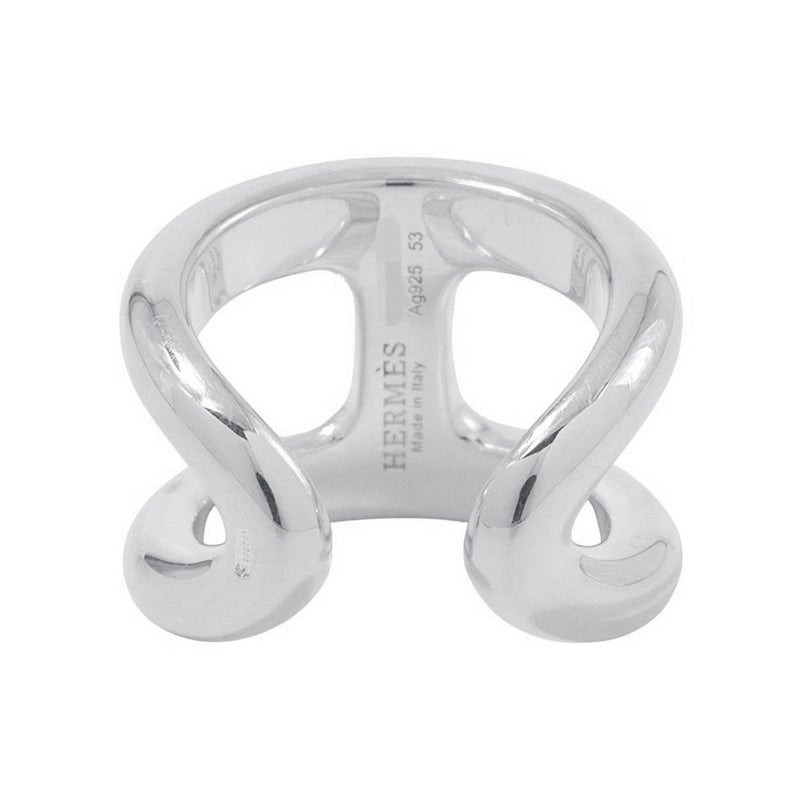 エルメス リング オスモズGM Osmose SV925シルバー リングサイズ53 HERMES ジュエリー 指輪