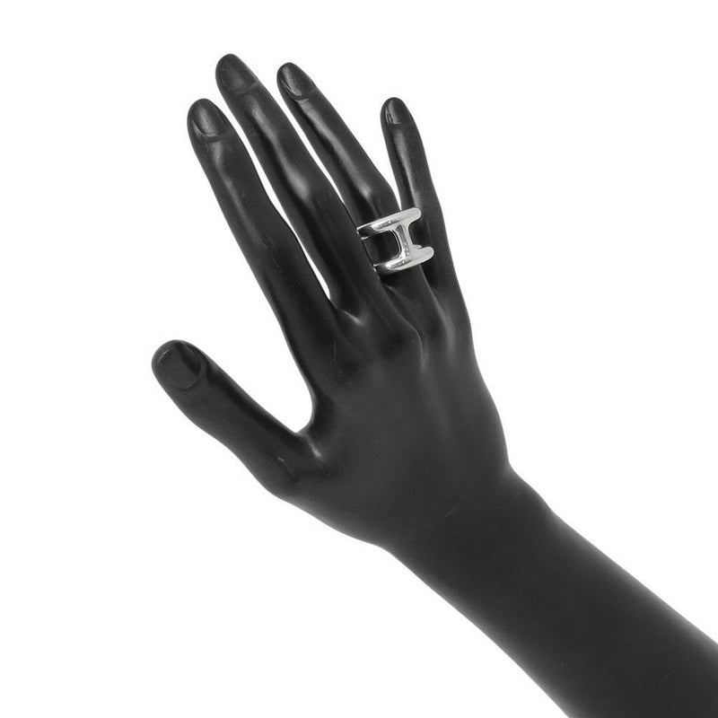 エルメス リング オスモズGM Osmose SV925シルバー リングサイズ53 HERMES ジュエリー 指輪