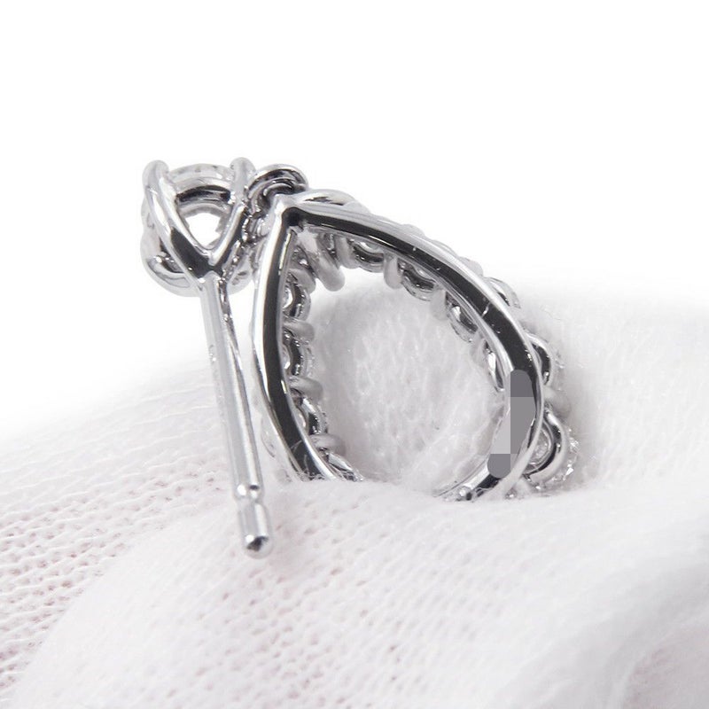 ハリーウィンストン ピアス ループ・イヤリング ミディアム ダイヤモンド 26P 計約1.55ct Pt950プラチナ EADPRDMDLP