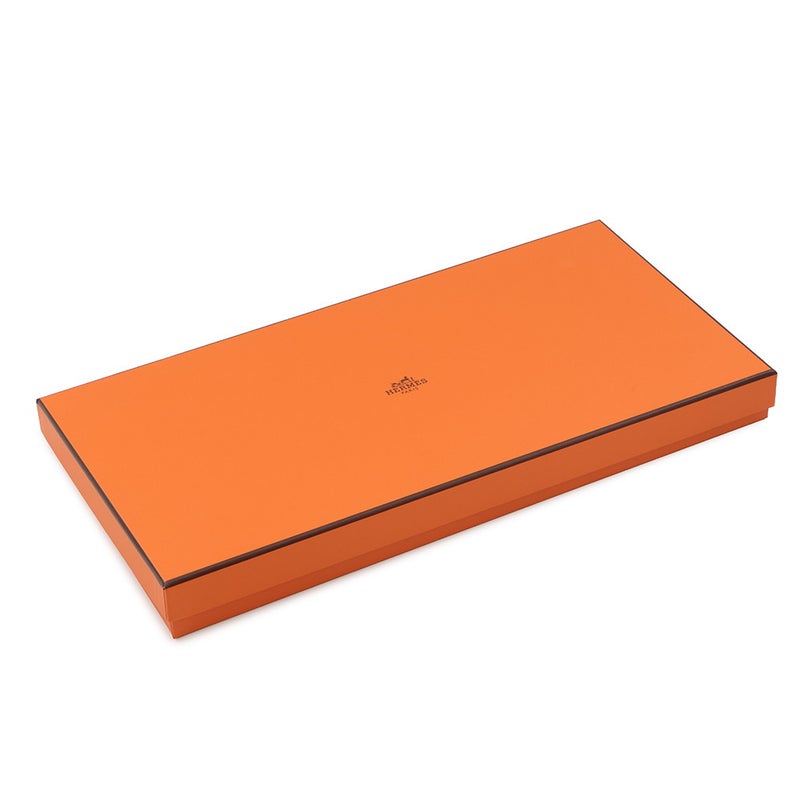 エルメス マフラー クリック・セ・ヌエ マロン・グラッセ/クレ カシミヤ バイカラー HERMES ストール