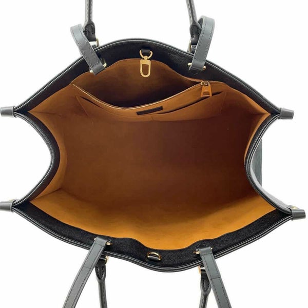 ルイヴィトン ハンドバッグ モノグラム・アンプラント オンザゴーGM M44925 LOUIS VUITTON 2wayショルダーバッグ 黒