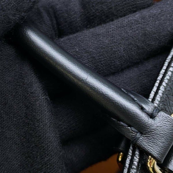 ルイヴィトン ハンドバッグ モノグラム・アンプラント オンザゴーGM M44925 LOUIS VUITTON 2wayショルダーバッグ 黒