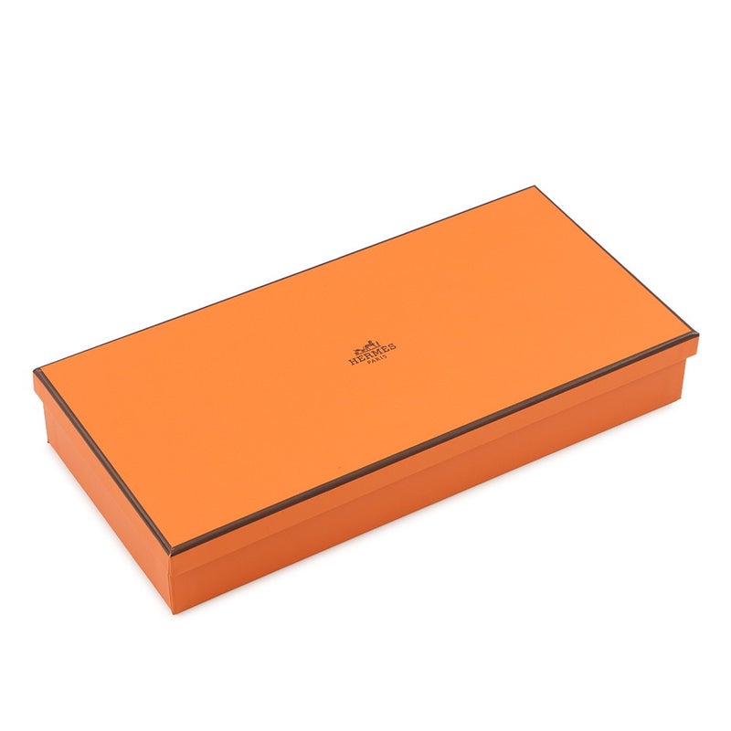 エルメス マフラー クリック・セ・ヌエ マロン・グラッセ/クレ カシミヤ バイカラー HERMES ストール