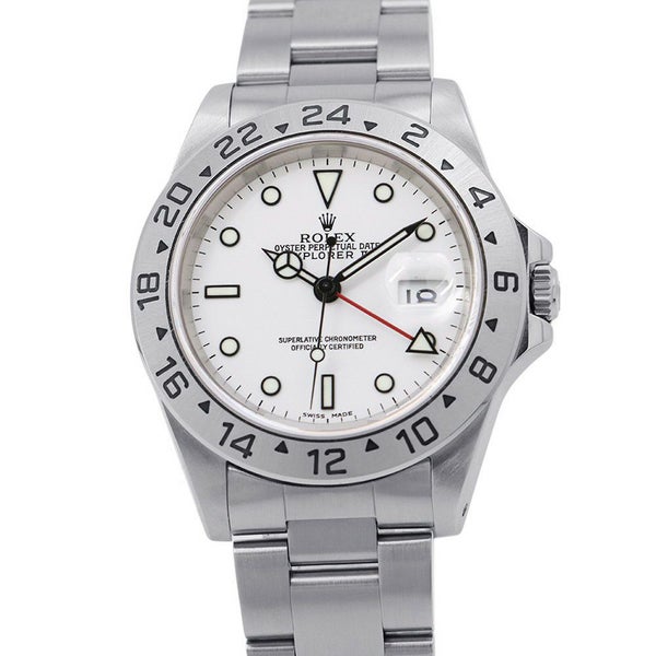 ロレックス エクスプローラー2 A番 16570 ROLEX 腕時計 白文字盤