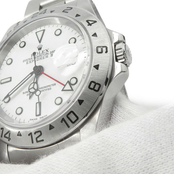 ロレックス エクスプローラー2 A番 16570 ROLEX 腕時計 白文字盤