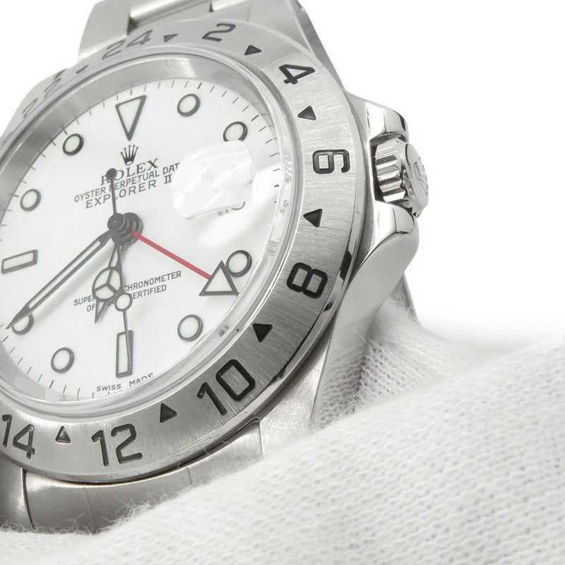 ロレックス エクスプローラー2 A番 16570 ROLEX 腕時計 白文字盤