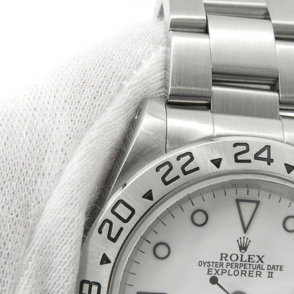 ロレックス エクスプローラー2 A番 16570 ROLEX 腕時計 白文字盤