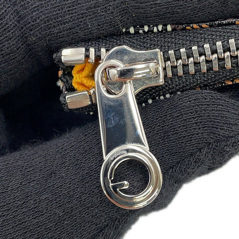 ゴヤール ポーチ マーカージュアート セナPM PVC レザー SENAT2PMLTY09CL09P GOYARD 黒 ブラウン 限定