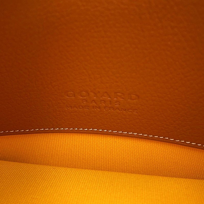 ゴヤール ポーチ マーカージュアート セナPM PVC レザー SENAT2PMLTY09CL09P GOYARD 黒 ブラウン 限定