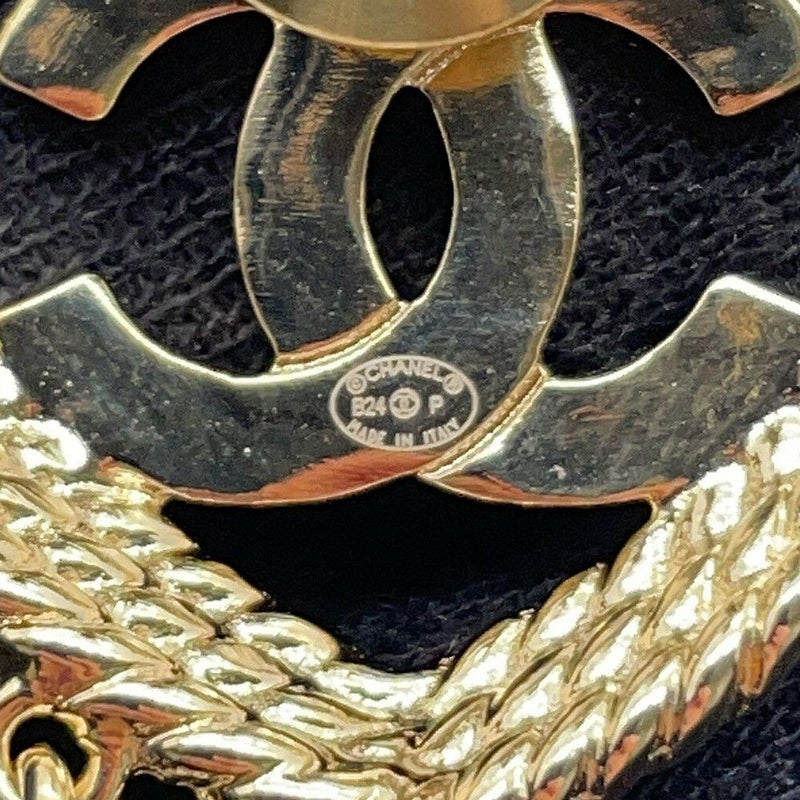 シャネル ブローチ ココマーク ハート スター ラインストーン フェイクパール 2連ブローチ B24 P CHANEL アクセサリー