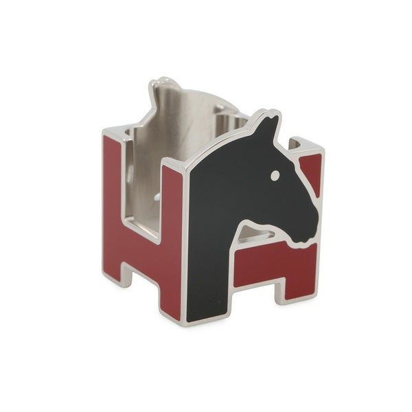 エルメス スカーフリング Hシュヴァル メタル HERMES スカーフアクセサリー