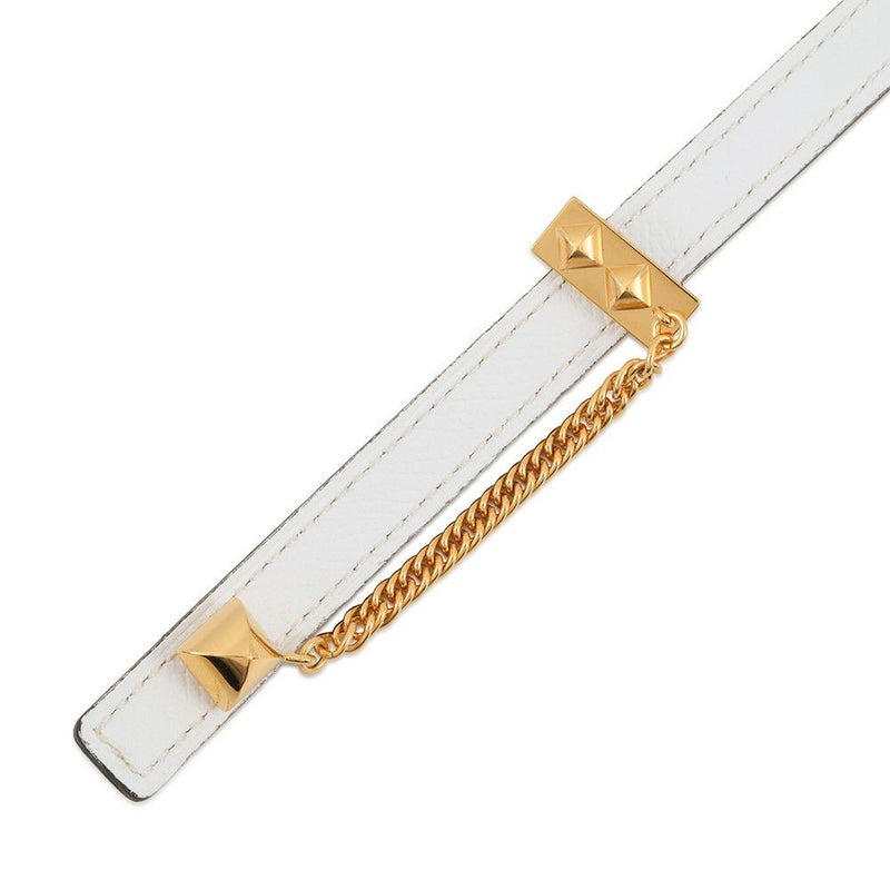エルメス べルト ジョーヌプッサン/ホワイト/ゴールド金具 スイフト/エプソン Y刻印 サイズ70