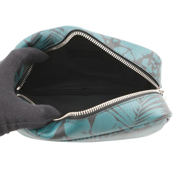 サンローランパリ ポーチ リーフモチーフ 650125 SAINT LAURENT PARIS 黒