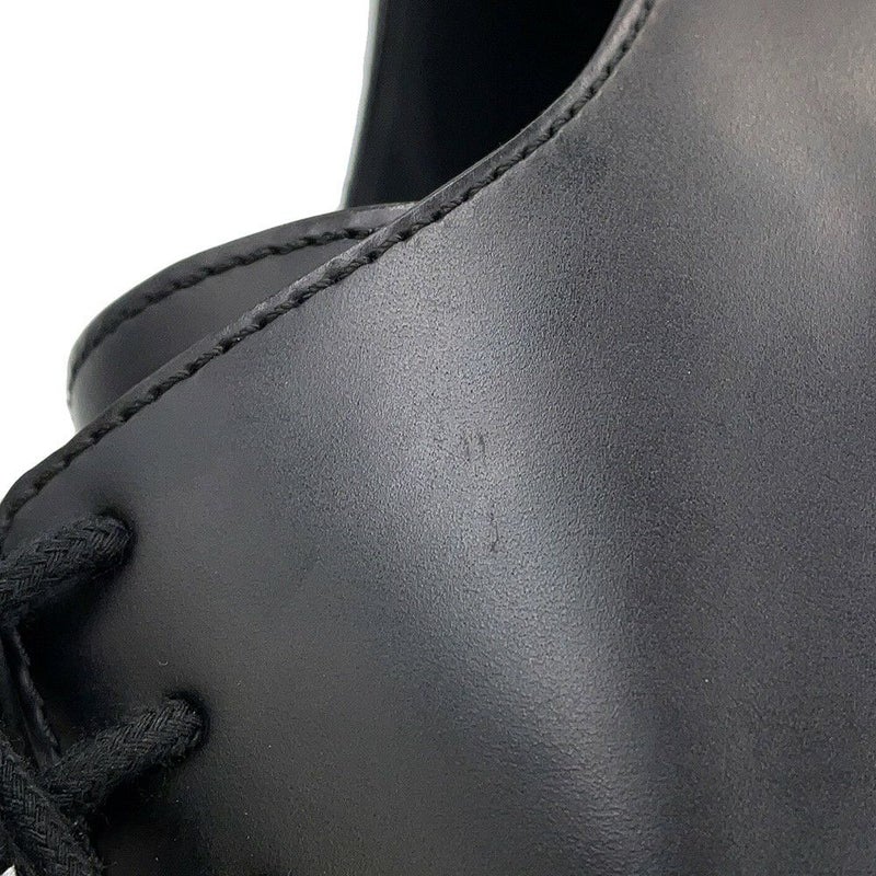 ボッテガヴェネタ ローファー レースアップ イントレチャート レザー レディースサイズ38 BOTTEGA VENETA 靴 黒