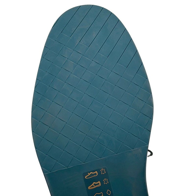 ボッテガヴェネタ ローファー レースアップ イントレチャート レザー レディースサイズ38 BOTTEGA VENETA 靴 黒