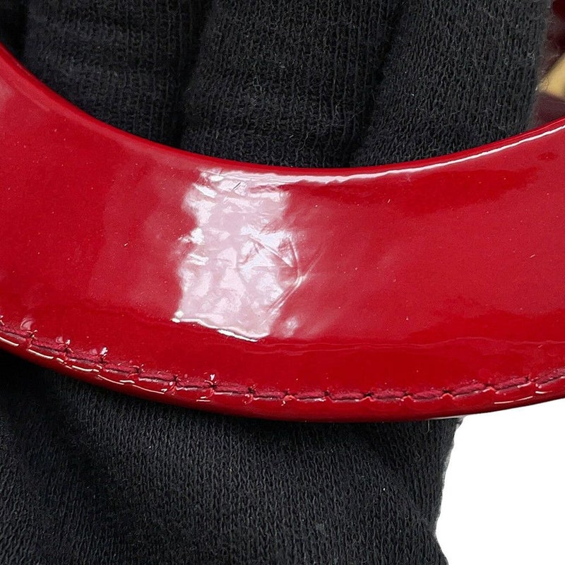 クリスチャン・ディオール ハンドバッグ カナージュ レディディオール ミニ パテント M0505OVRB 2way