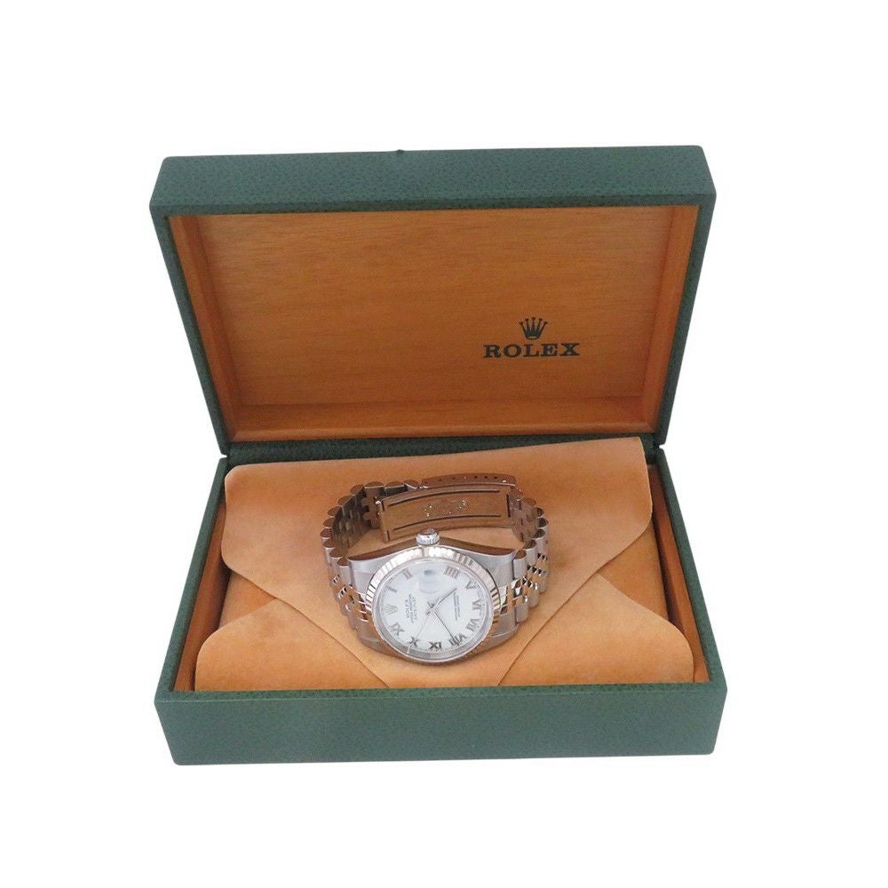 ロレックス デイトジャスト P番 SS/K18ホワイトゴールド 16234 ROLEX