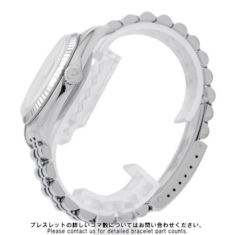 ロレックス デイトジャスト S番 SS/K18ホワイトゴールド 16234 ROLEX 腕時計 グレーコンピューター文字盤