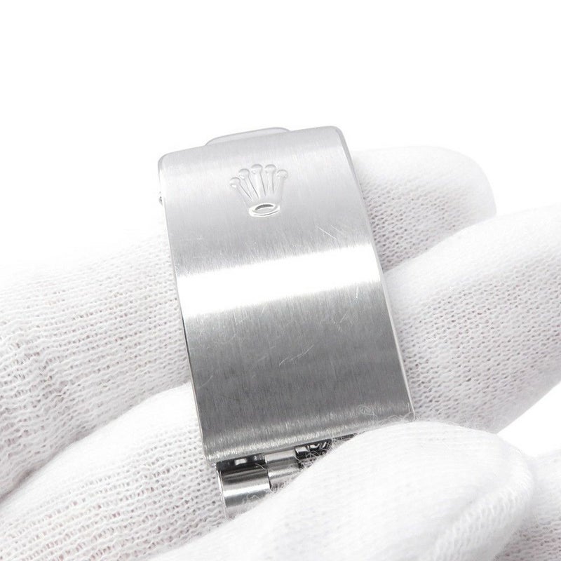 ロレックス デイトジャスト S番 SS/K18ホワイトゴールド 16234 ROLEX 腕時計 グレーコンピューター文字盤