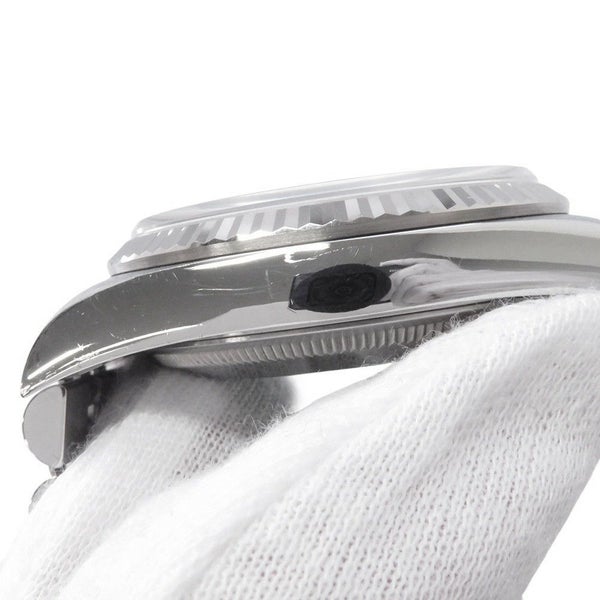 ロレックス デイトジャスト S番 SS/K18ホワイトゴールド 16234 ROLEX 腕時計 グレーコンピューター文字盤