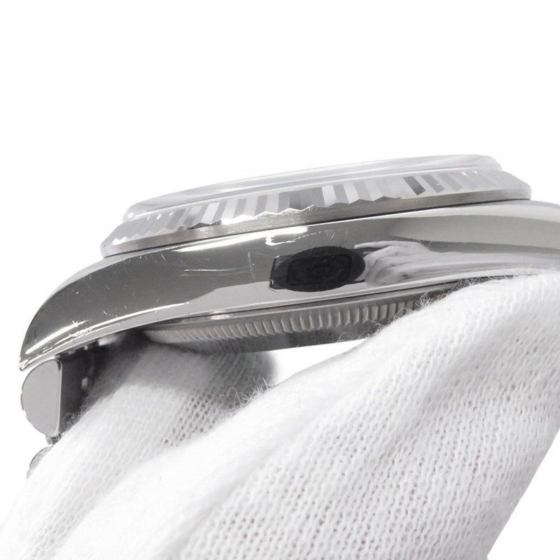 ロレックス デイトジャスト S番 SS/K18ホワイトゴールド 16234 ROLEX 腕時計 グレーコンピューター文字盤