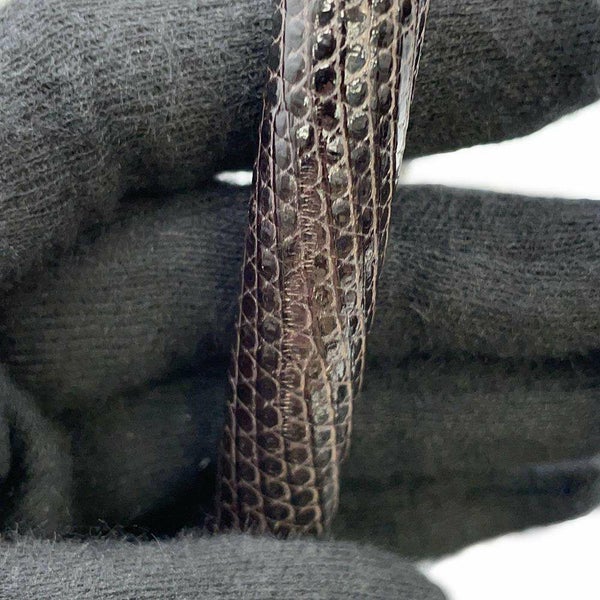 シャネル ボストンバッグ マトラッセ ココマーク ミニボストン キャビアスキン/リザード CHANEL 黒