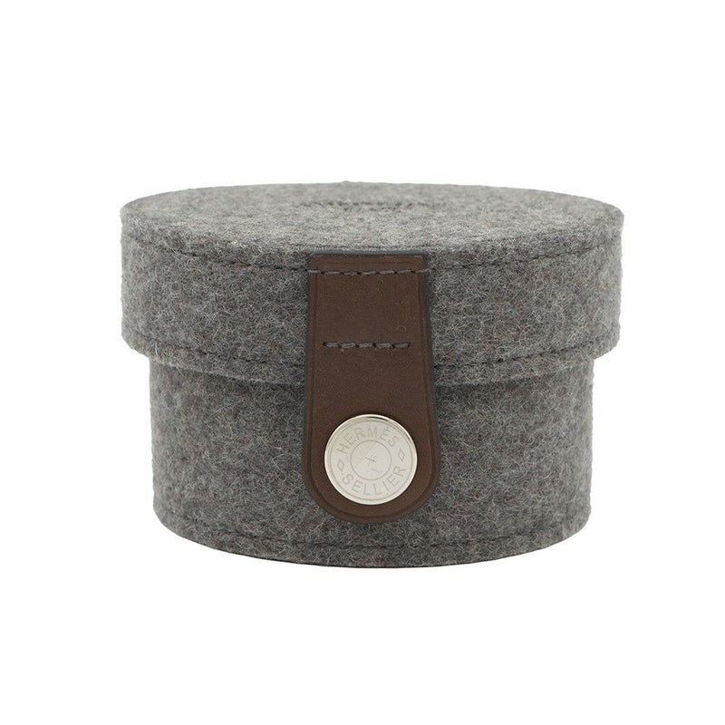 エルメス ボックス シュガーボックス フェルト HERMES 小物入れ