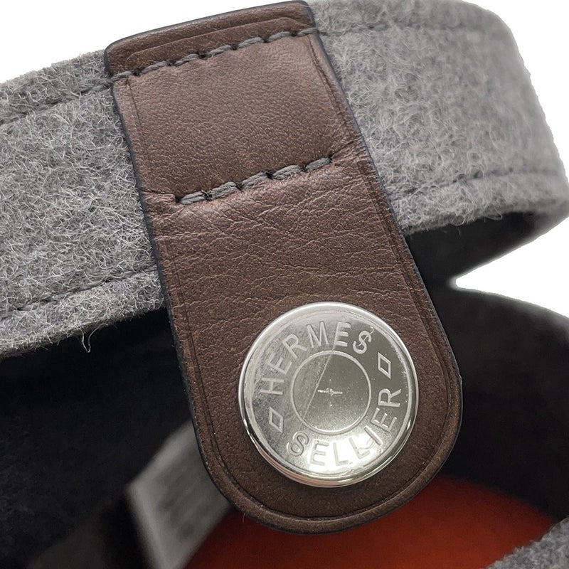 エルメス ボックス シュガーボックス フェルト HERMES 小物入れ