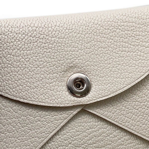 エルメス コインケース カルヴィ デュオ ベトン/シルバー金具 シェブルミゾル B刻印 HERMES 財布