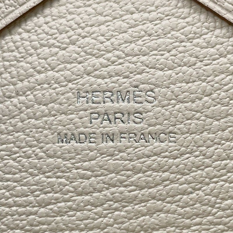 エルメス コインケース カルヴィ デュオ ベトン/シルバー金具 シェブルミゾル B刻印 HERMES 財布