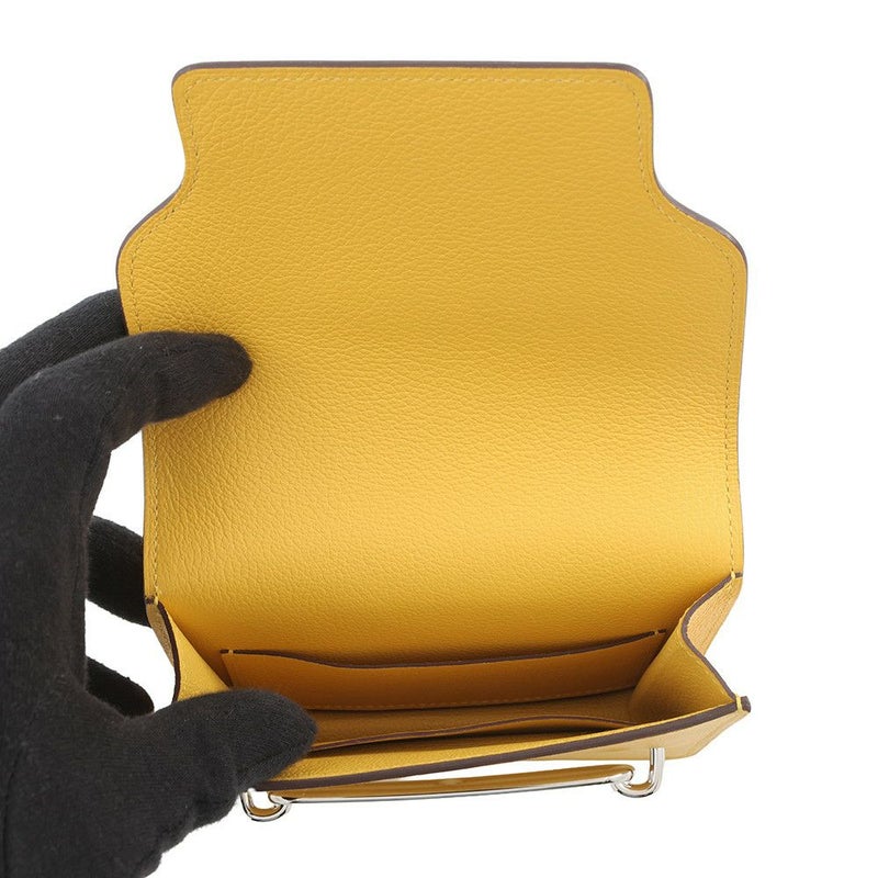 エルメス 財布 ロウリス ルリ スリム サン/シルバー金具 エバーカラー U刻印 HERMES 財布