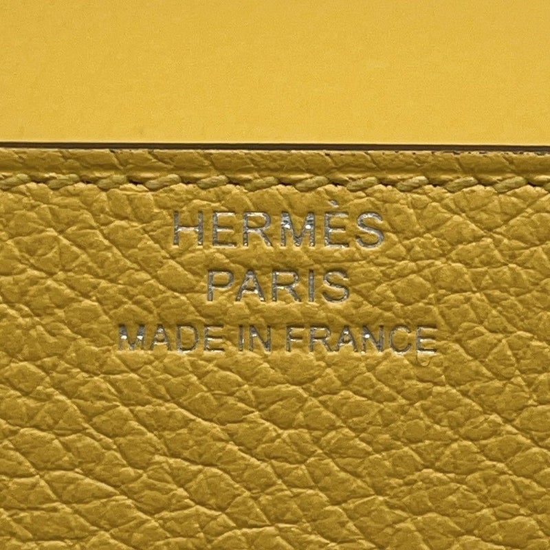 エルメス 財布 ロウリス ルリ スリム サン/シルバー金具 エバーカラー U刻印 HERMES 財布