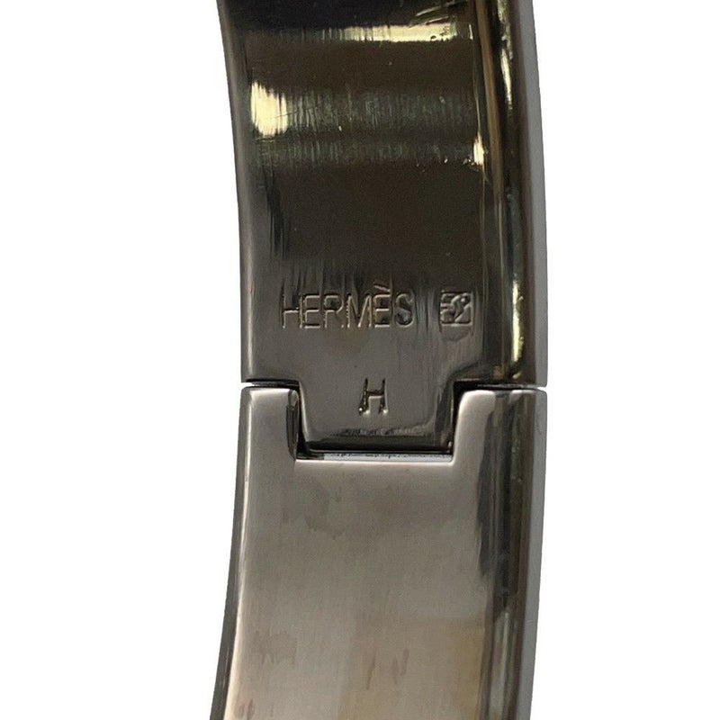 エルメス ブレスレット クリックH クリッククラックPM ホワイト/シルバー金具 HERMES 白