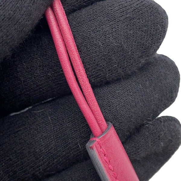 エルメス ネックレス エリタージュ エスケトル GM ピンク/ゴールド金具 HERMES アクセサリー