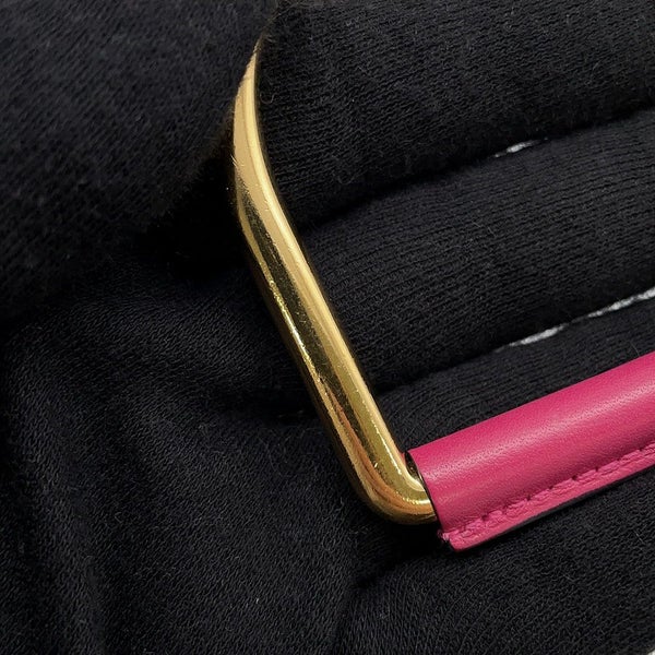 エルメス ネックレス エリタージュ エスケトル GM ピンク/ゴールド金具 HERMES アクセサリー