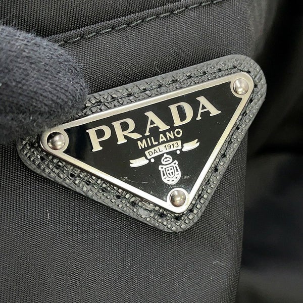 プラダ ジャケット Re-Nylon クロップド ジャケット レディースサイズ36 29X900 PRADA アウター 黒