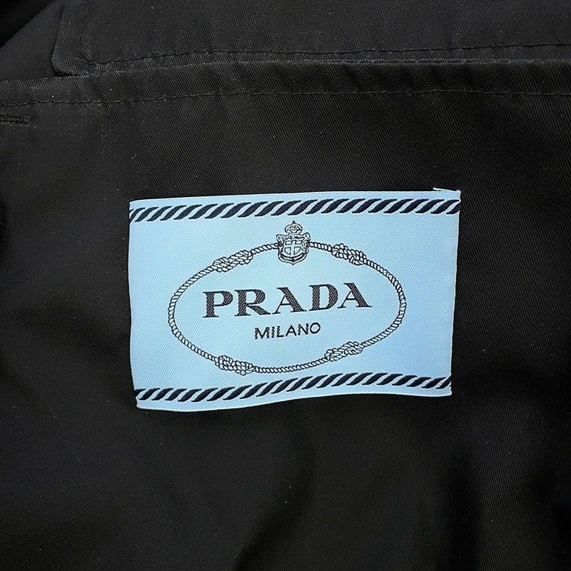 プラダ ジャケット Re-Nylon クロップド ジャケット レディースサイズ36 29X900 PRADA アウター 黒