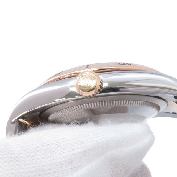 ロレックス デイトジャスト ターノグラフ F番 SS/K18PG 116261 ROLEX 腕時計 白文字盤