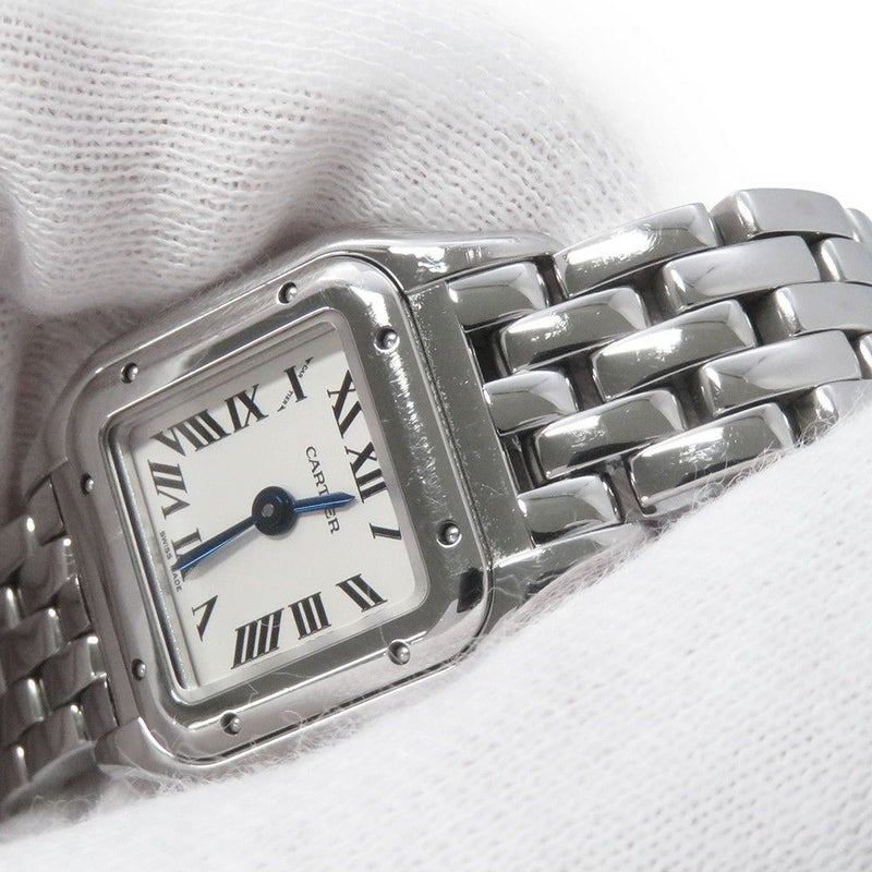 カルティエ パンテール ドゥ カルティエ ミニ WSPN0019 Cartier 腕時計 レディース シルバー文字盤