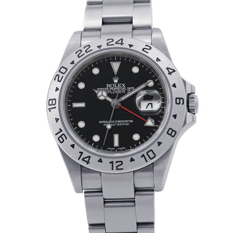 ロレックス エクスプローラー2 M番 16570 ROLEX 腕時計 黒文字盤