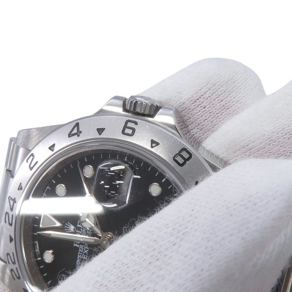 ロレックス エクスプローラー2 M番 16570 ROLEX 腕時計 黒文字盤