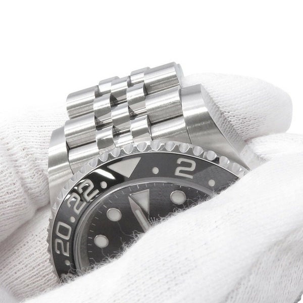 ロレックス GMTマスター2 デイト ランダムシリアル ルーレット 126710BLNR ROLEX 腕時計 黒文字盤