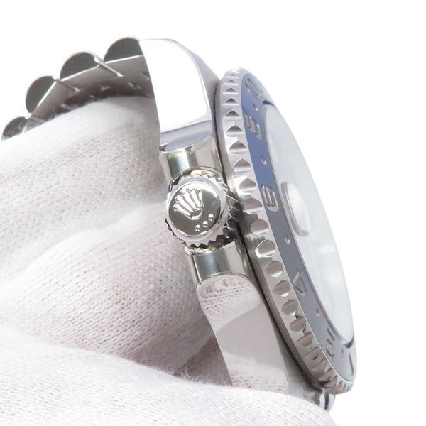 ロレックス GMTマスター2 デイト ランダムシリアル ルーレット 126710BLNR ROLEX 腕時計 黒文字盤