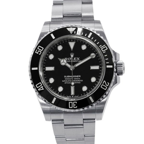 ロレックス サブマリーナ ノンデイト ランダムシリアル ルーレット 124060 ROLEX 腕時計 ウォッチ 黒文字盤