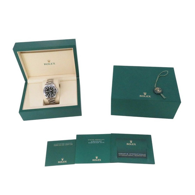 ロレックス サブマリーナ ノンデイト ランダムシリアル ルーレット 124060 ROLEX 腕時計 ウォッチ 黒文字盤