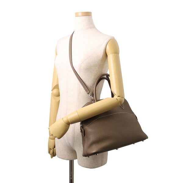 エルメス ハンドバッグ ボリード31 エトゥープ/シルバー金具 トリヨンクレマンス C刻印 2wayショルダー