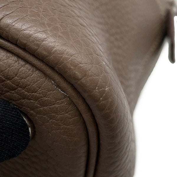 エルメス ハンドバッグ ボリード31 エトゥープ/シルバー金具 トリヨンクレマンス C刻印 2wayショルダー