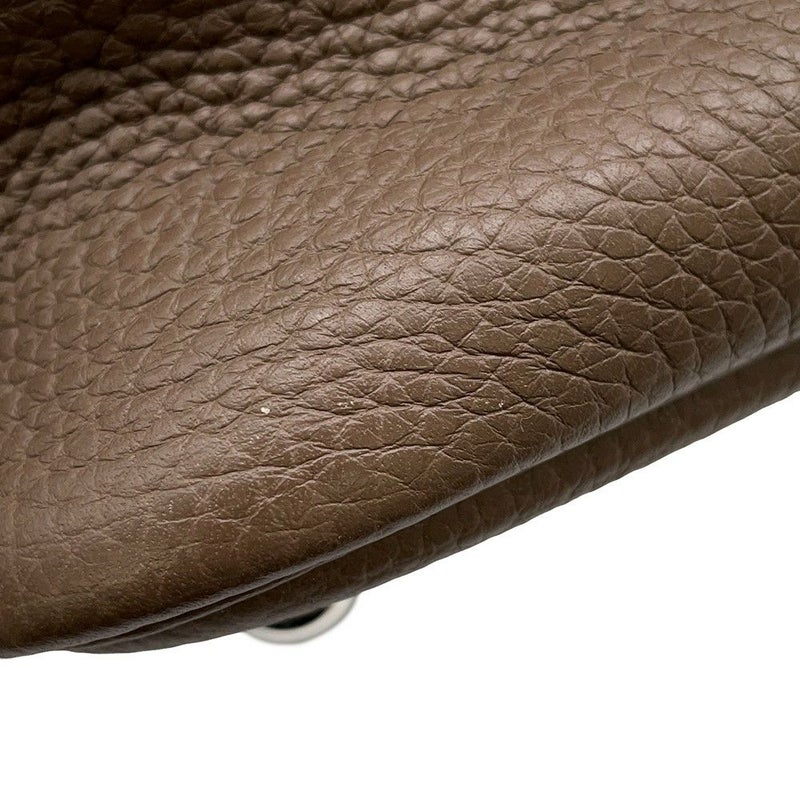 エルメス ハンドバッグ ボリード31 エトゥープ/シルバー金具 トリヨンクレマンス C刻印 2wayショルダー